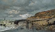La Pointe de la Heve at Low Tide Claude Monet